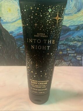 Bath & Body Works Into The Night Body Cream - Black & Gold